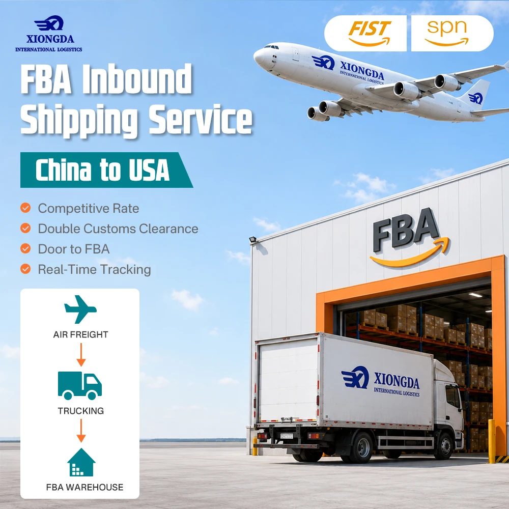 Amazon SEND 2026 Hot Selling One Stop China to USA Air Freight FBA Inbound Shipping Service Agent for amazon Product Set