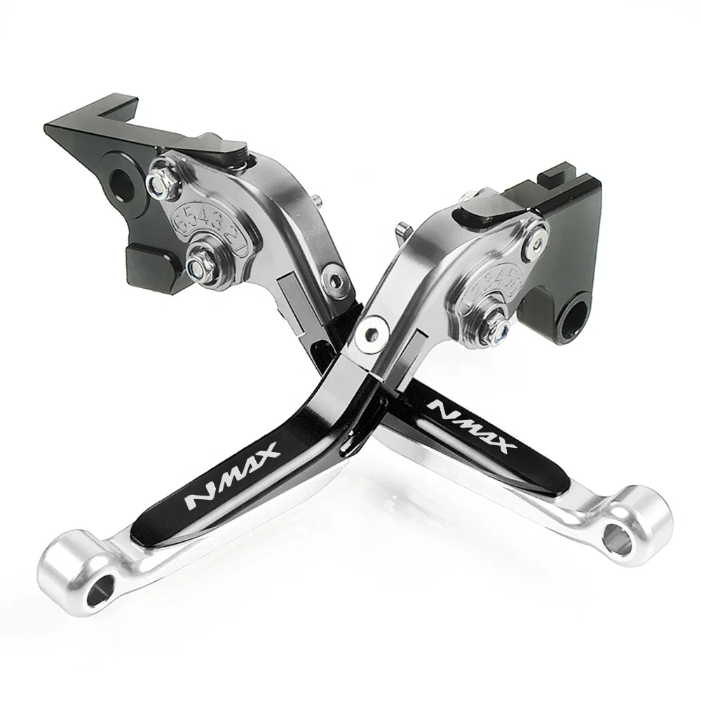Для YAMAHA NMAX 155 NMAX155 NMAX 125 NMAX 150 N-MAX 125 155, аксессуары для скутеров, Складные Выдвижные левые и правые тормозные рычаги
