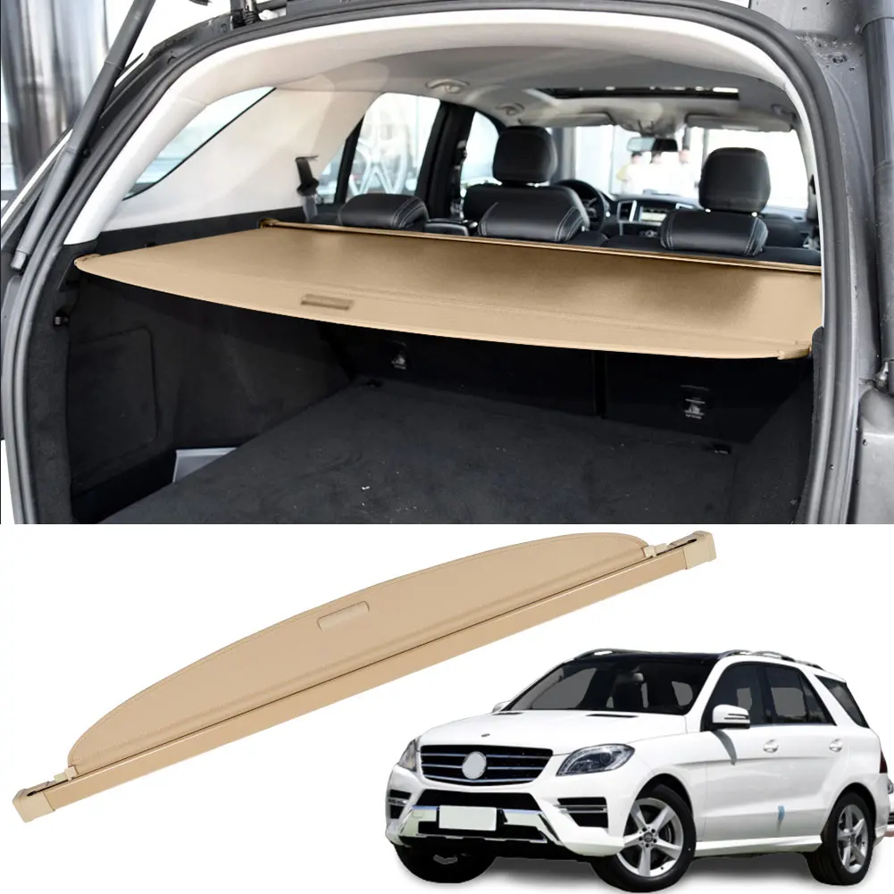 FOR Mercedes Benz ML Series ML350 Accessories 12 15 REAR TRUNK BLACK CARGO SHADE COVER car accessories and parts 2023