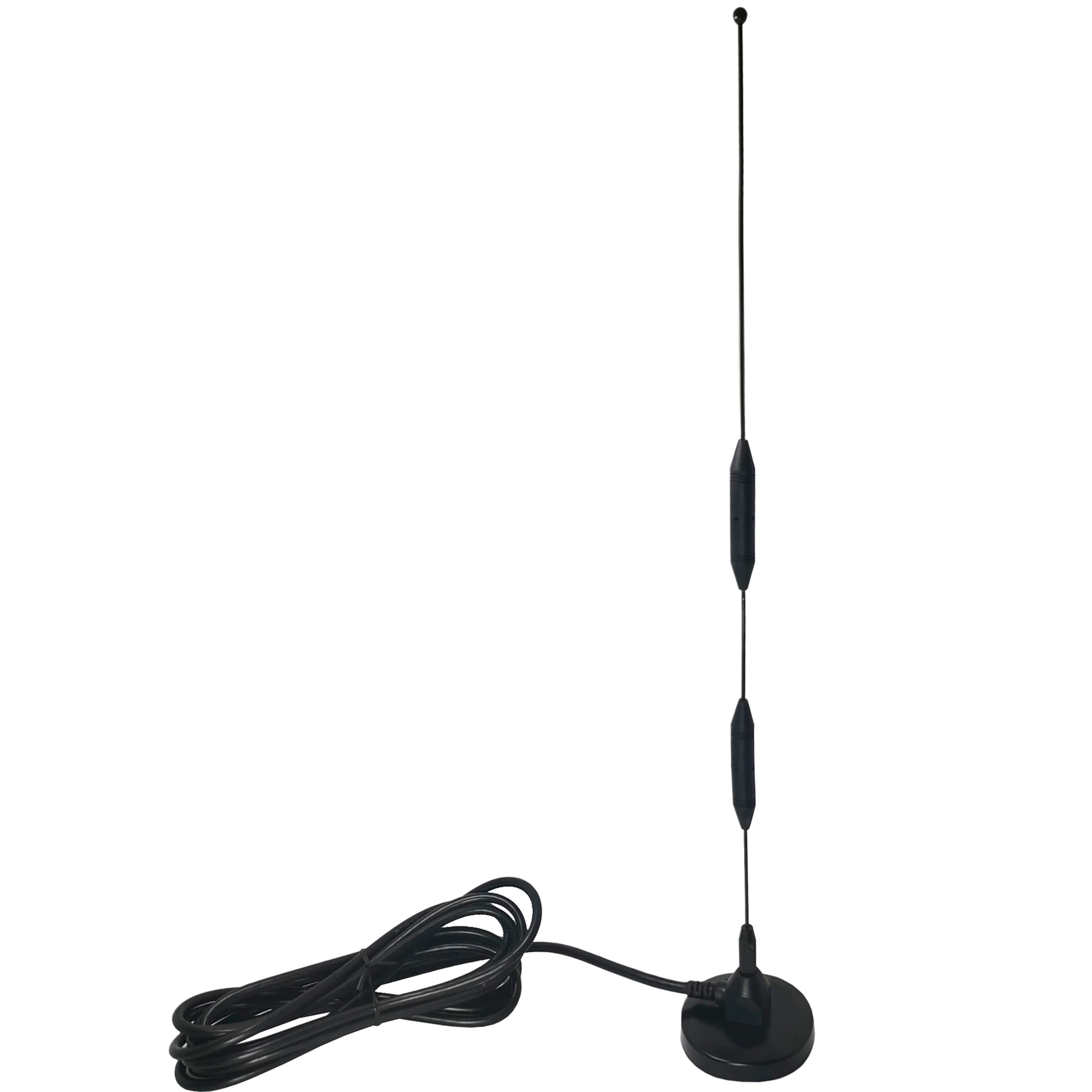 antenne de gain 3 à 15 dBi, antenne à ventouse magnétique pour 433 MHz, 866 MHz, 2G, 2,4G, 3G, 4G LTE et GSM, connecteur mâle, câble RG58 de 3 m