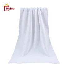 Manufacturer Well Made Polyester Cotton Bath Towel Sublimation Polyester Cotton Bath Towel