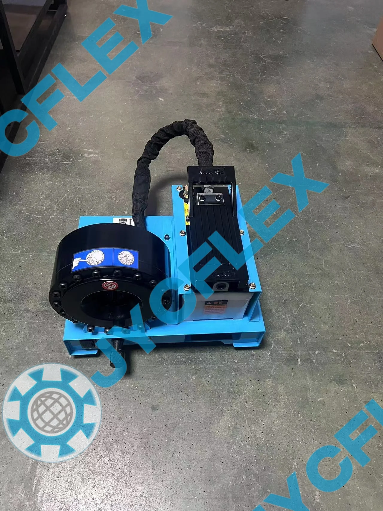 1 Inch air Pump Model Manual Hydraulic Hose Crimping Machine Small Size Pipe Pressing Tool
