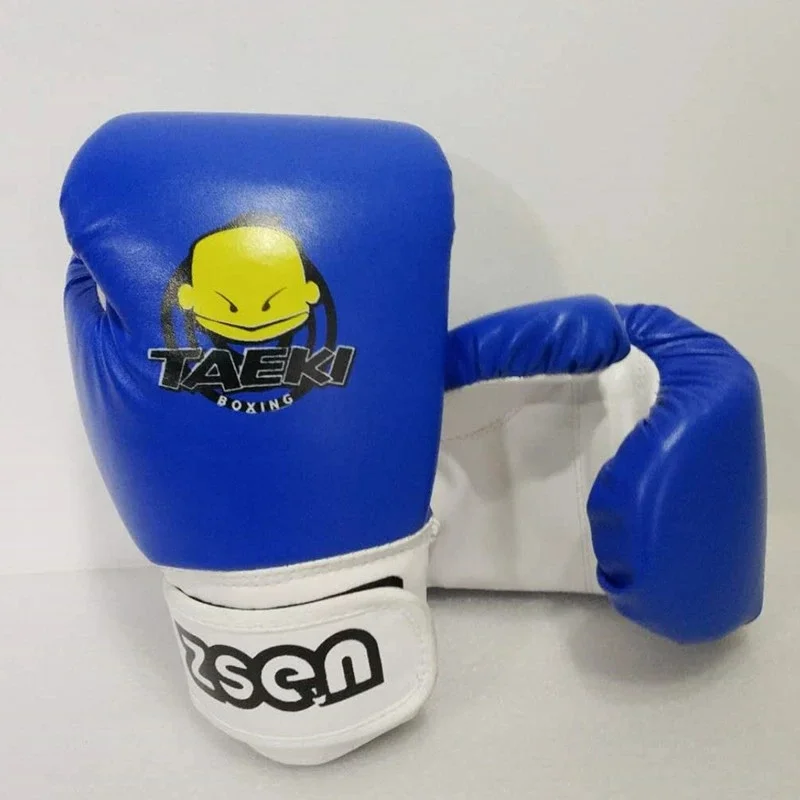 Детские Боксерские перчатки из ПУ кожи, перчатки для ММА