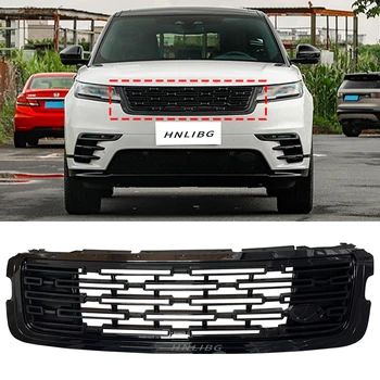 2024 for Land Rover Velar All-Black Front Bumper Grille LR180203 Car Accessory Made of Plastic