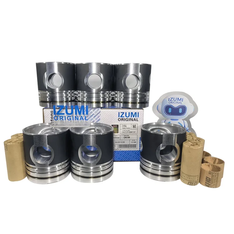 IZUMI ORIGINAL D1146 DE08 Piston Diesel Engine Piston For DOOSAN