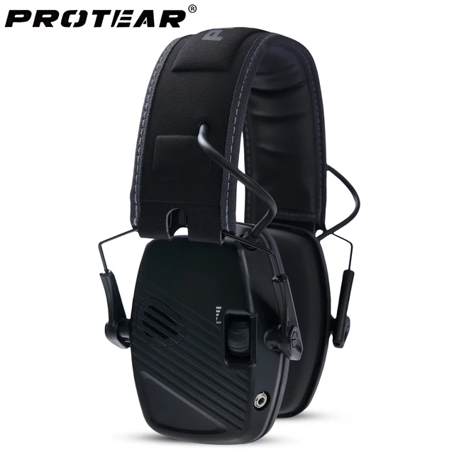 Electronic Ear Defenders Hunting Earmuffs Industrial Noise Cancelling  Safety Ear Muff Gun Range Hearing Ear Protection