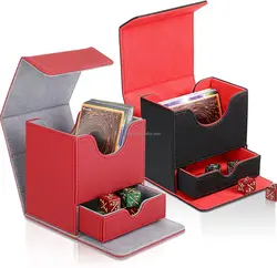 Точечная оптовая продажа большой емкости tcg pokemo n карточная игровая колода из искусственной