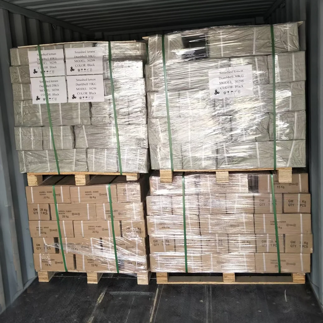 Commercial Free Weight Lifting Fitness Workout Rubber 5kg 40kg 50kg