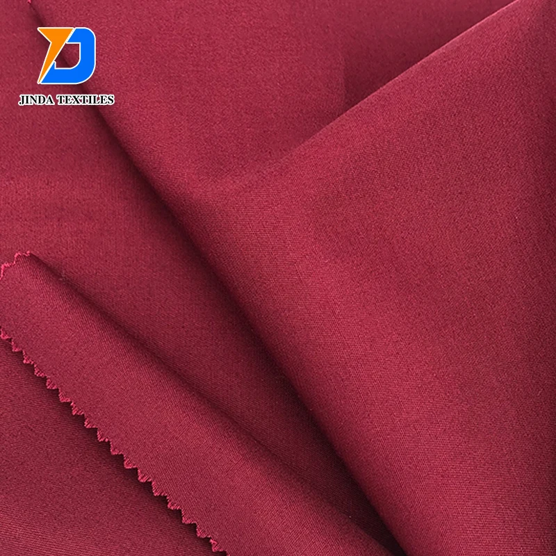Jinda Китай spandexTC 65/35 полиэстер хлопок дрель TR 65% полиэстер 35% хлопок поплин простая ткань