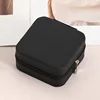 Zipper box [black]; 10x10x5cm
