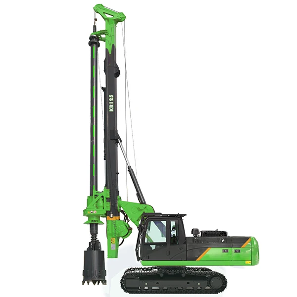 Drilling 55m KR165 Rotary Rig - Mini Bored Pile Machine with