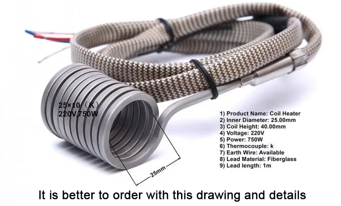 K Thermocouple Heater