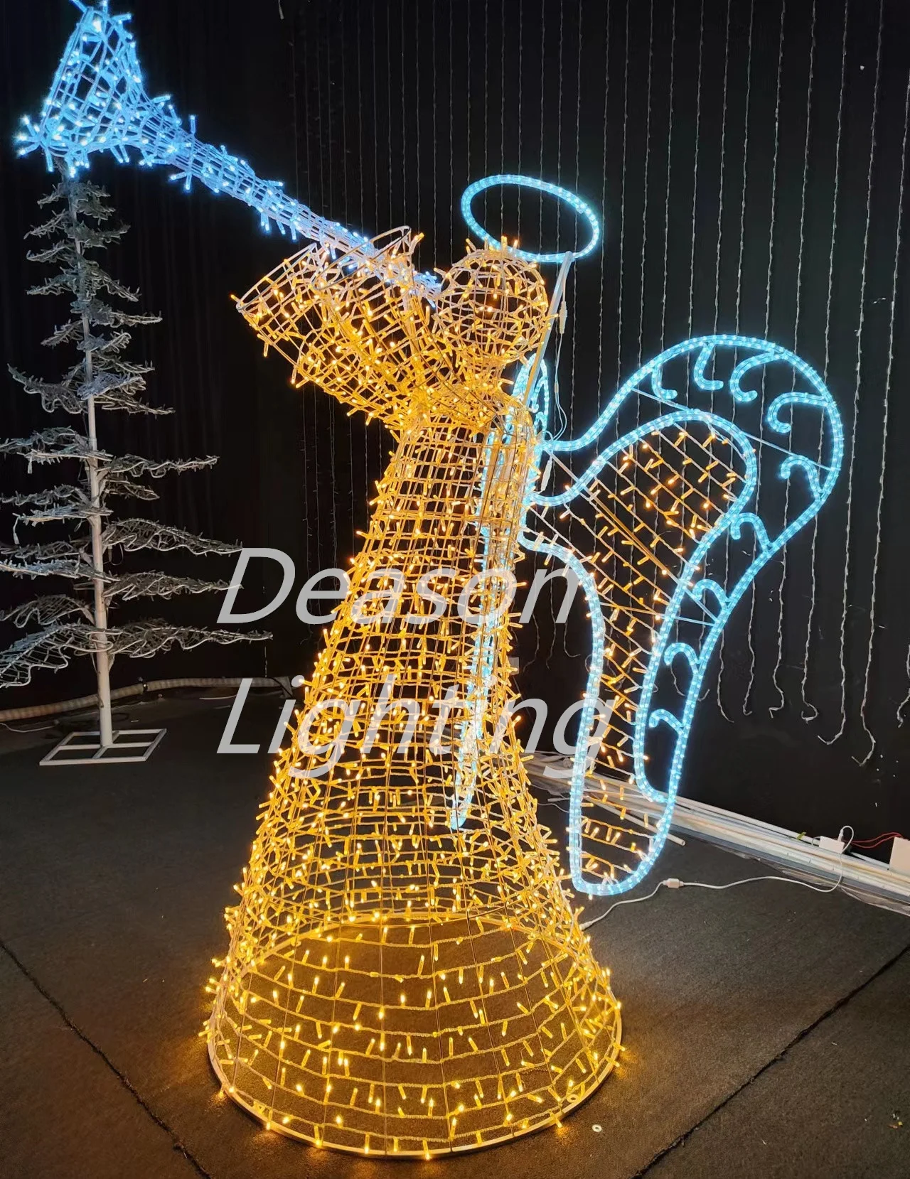 Outdoor Christmas Angels With Trumpets Buy Christmas Outdoor Angel