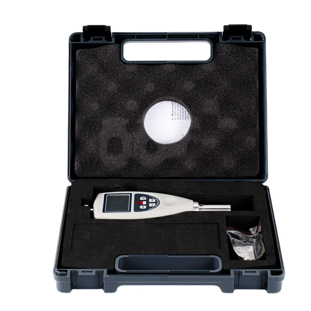 Измеритель твердости на берегу AS-120A цифровой измеритель для измеряемых объектов и значение 10 ~ 90