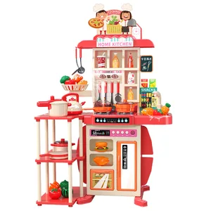 Wholesale 95CM Children Play Home Toys Girl Set Cooking Simulation Table Kitchen Set