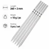 Silver (Pack of 5) 26CM