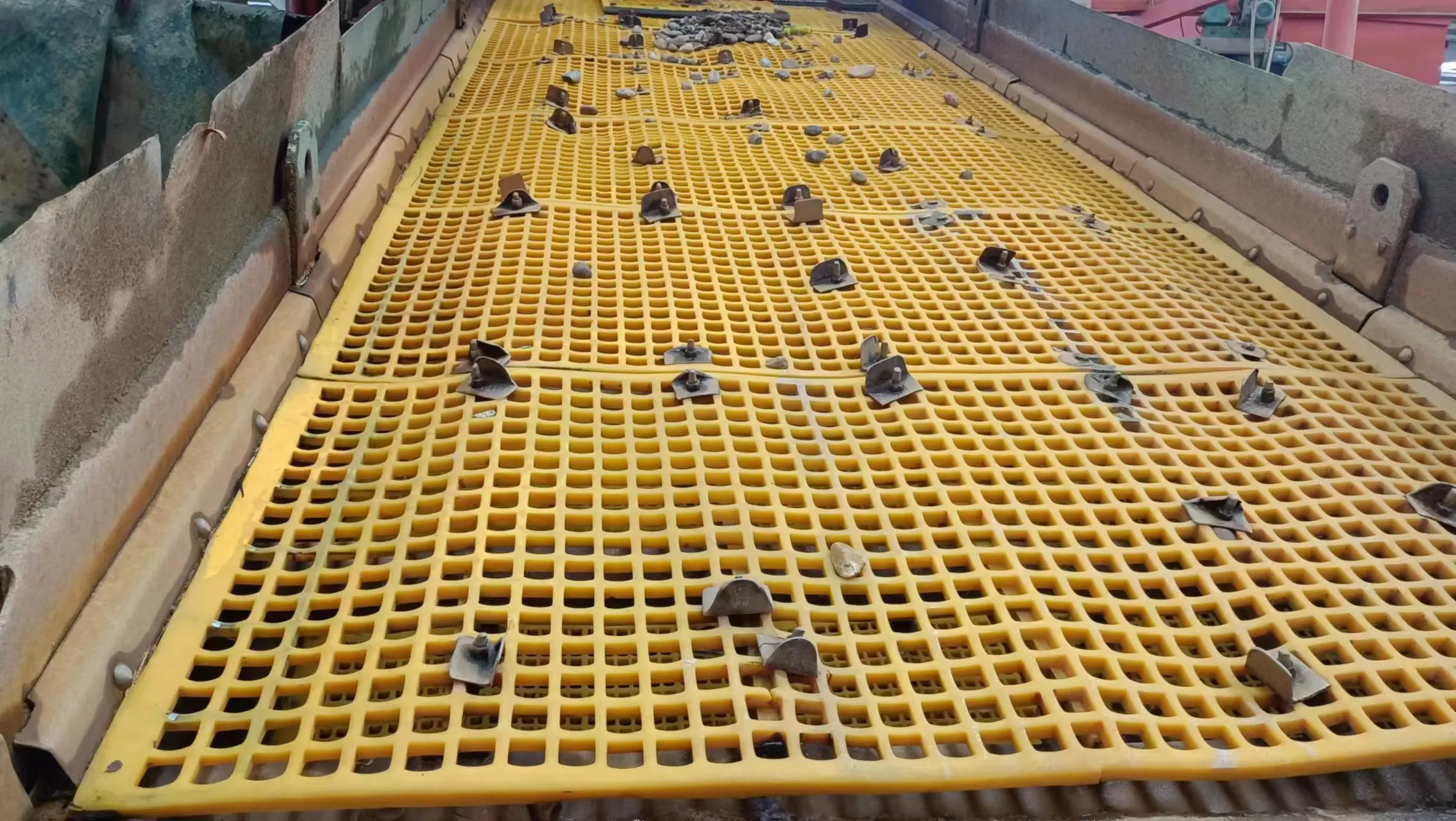 Pu Screen Mesh Polyurethane Pu Screen Mesh With Hook For Mine Vibrating