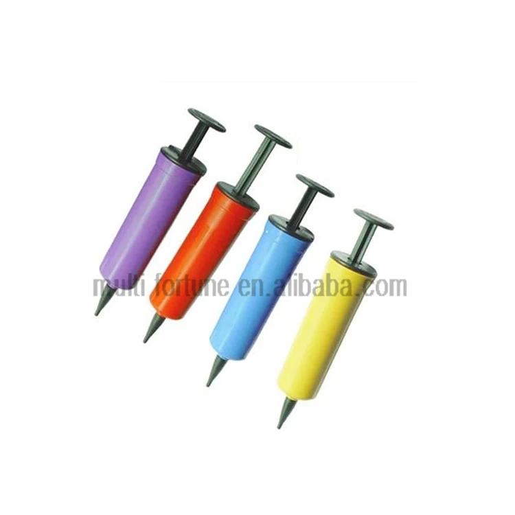 Handheld Balloons Manual Handheld Balloon Pump with Customized Color for Foil Latex ...
