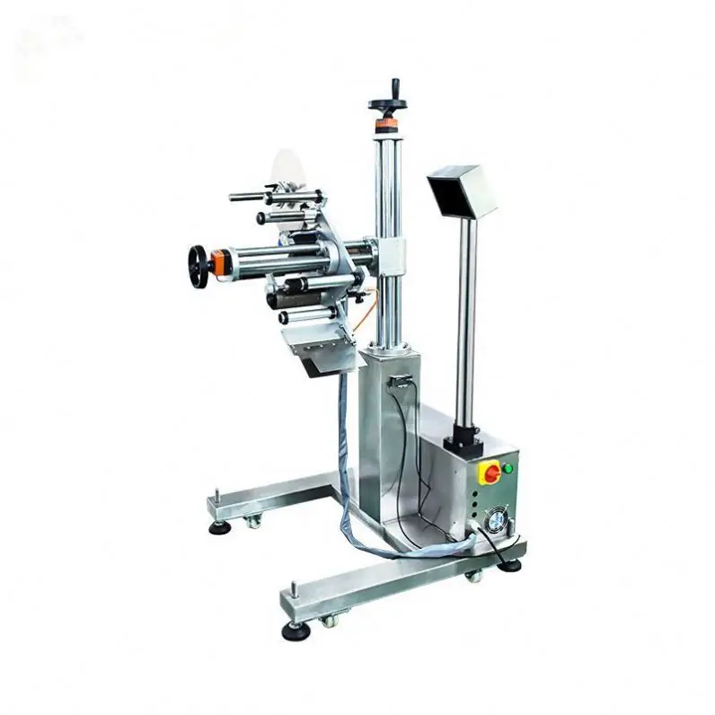 TEBAK Electric Automatic Flat-Surface Continuous Precision Labeling Machine for Paper & Bags Packaging Portable