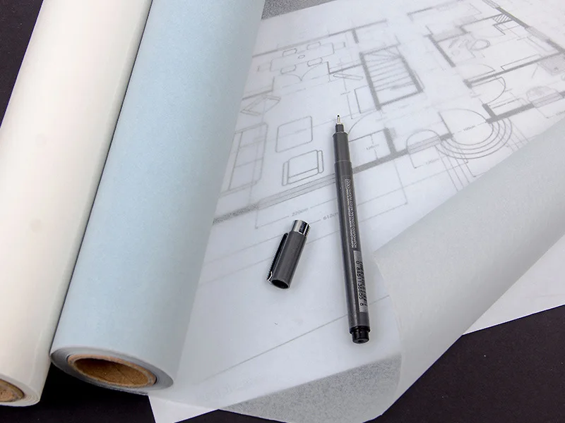 50 Fogli Carta Da Lucido A4 Trasparente - Carta Da Disegno Per Tracciare, Artigianato E Calligrafia