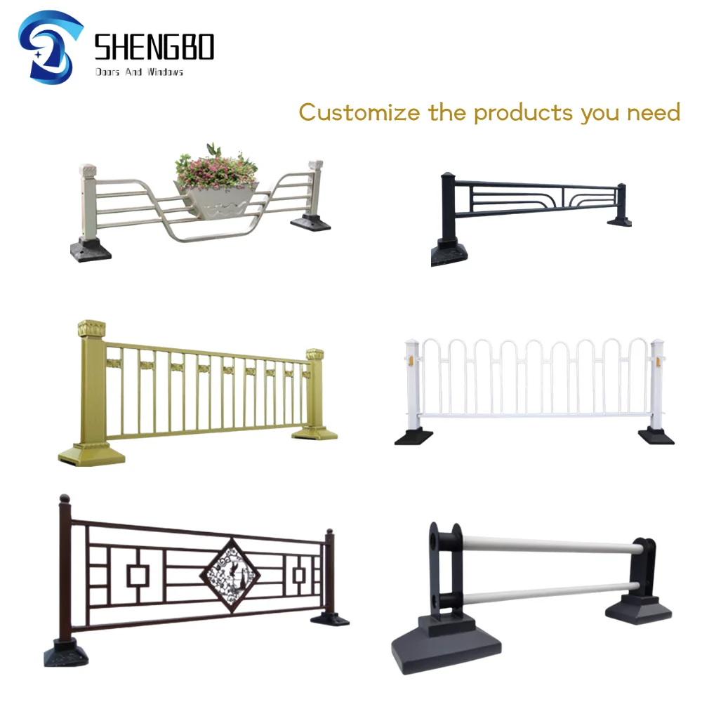 PVC/UPVC Aesthetically Functional Balustrades & Handrails for Staircase Balcony Outdoor Mall Engineering Projects