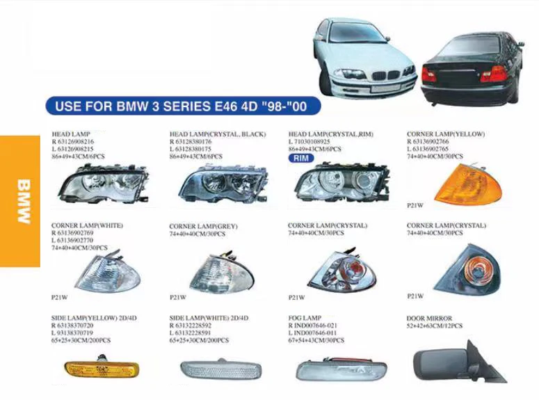 factory OEM cheap 51711961469 61711945559 front bumper strips for  