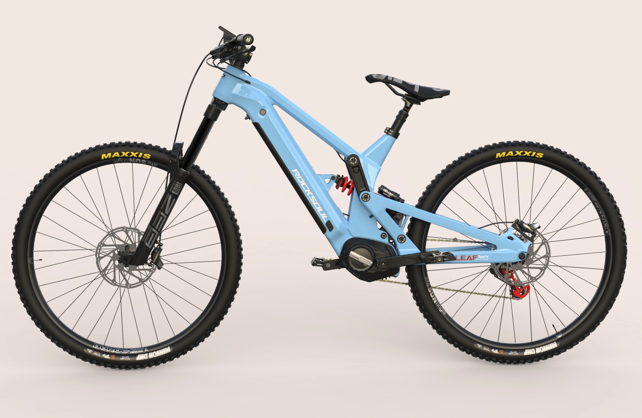 E-bike Downhill with Rockshox BOXXER Fox Shocks Bafang Motor
