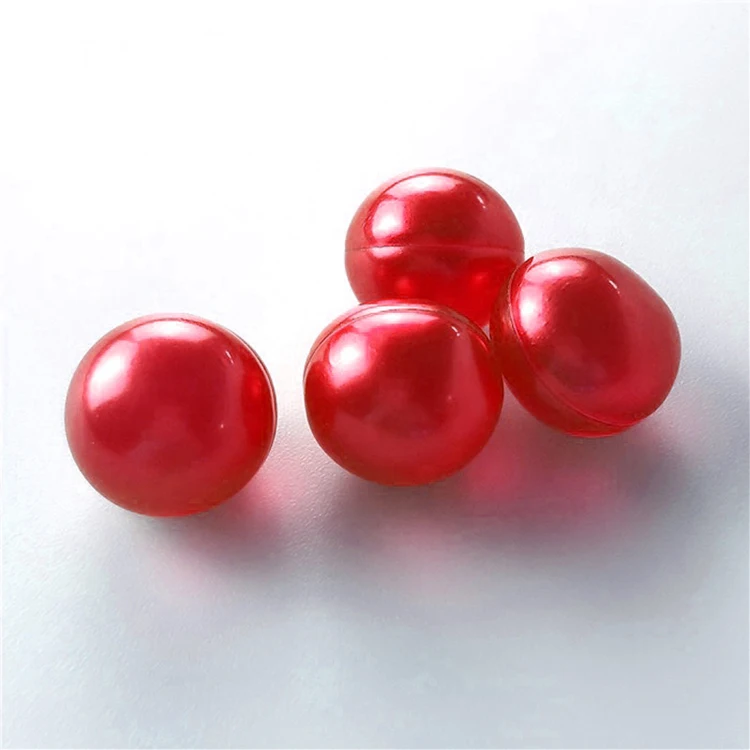 Natural Colorful Peals Bath Spa Beads Capsule Moisturizing Aromatic Essential Oil Bulk Round in