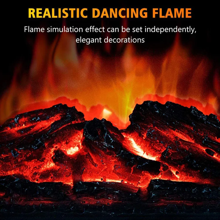 Electric Fireplace, Portable, 3D - detail 4
