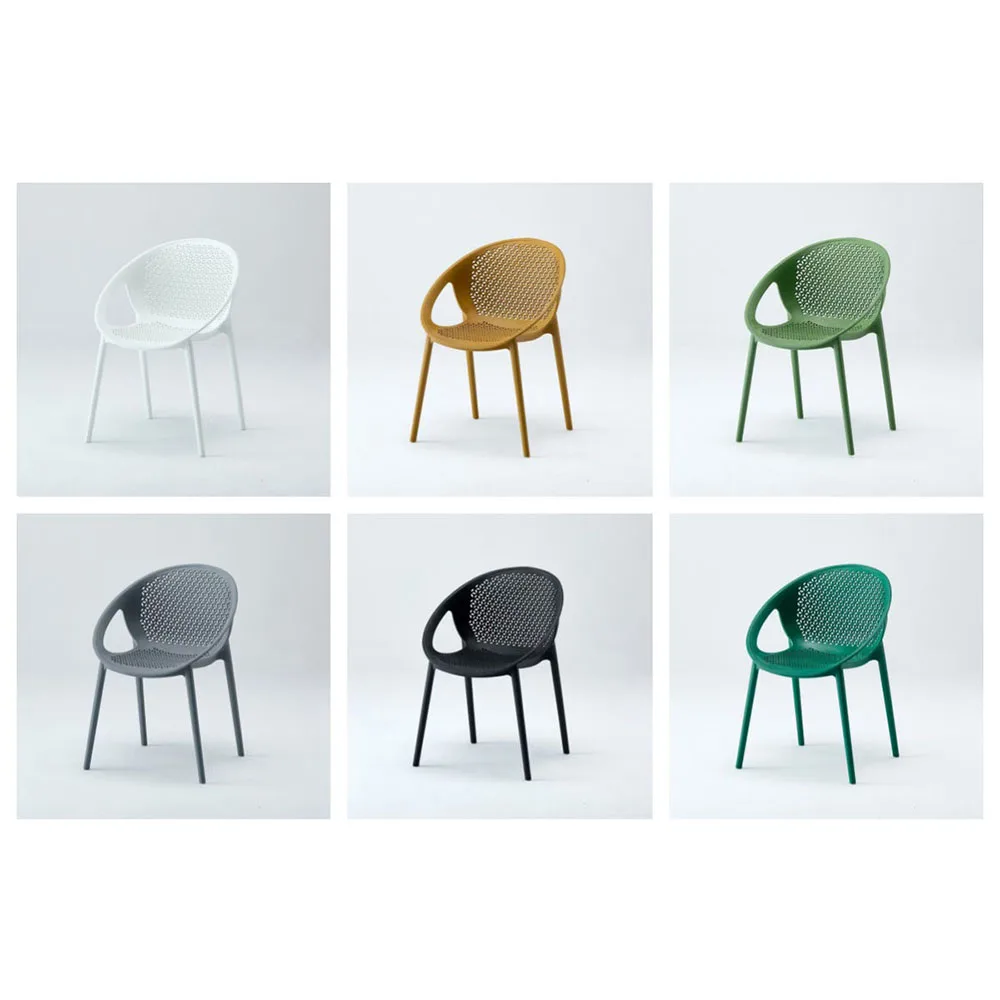product modern outdoor plastic dining chairs wholesale stackable outdoor cafe patio restaurant garden chair-5