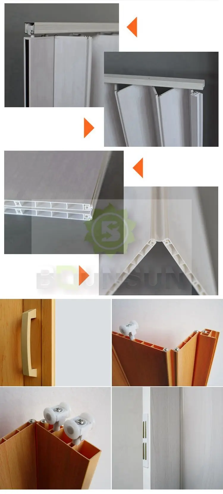 Easy Folding Pvc Folding Door For Home Economy Pvc Folding Door Buy Pvc Interior Folding Door