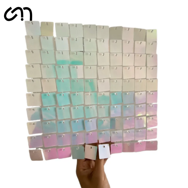 Свадебные украшения для сцены блестящие настенные