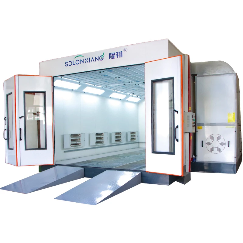 LX-D3 Downdraft electrical heating paint booth automotive painting booth with luxury setting spray booths paint box details