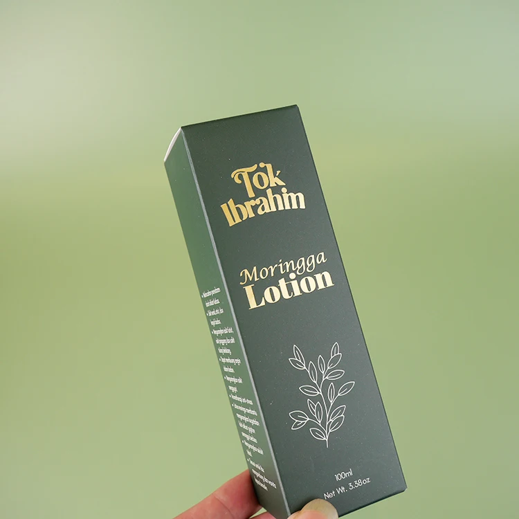 product wholesale custom luxury gold foil small cosmetic product packaging paper box manufacturer luxury fold  box for small business-6