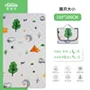 150*200CM Forest Gathering) Aluminum Foil Picnic Mat
