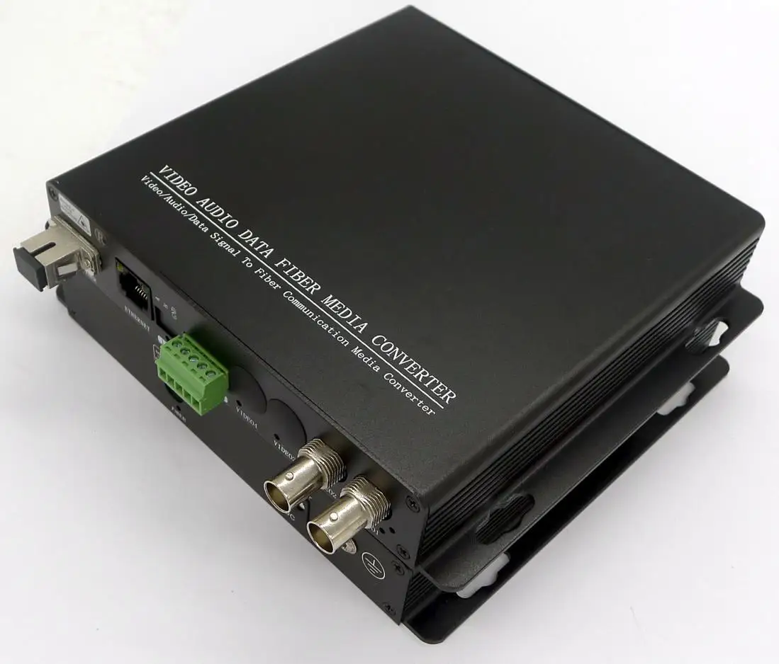 2ch SDI +1ch 10/100M Ethernet over fiber Extender converter| Alibaba.com