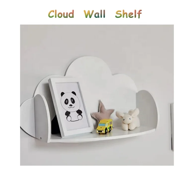 
 Супер Сентябрь, низкая цена, детская мебель, детская настенная книжная полка с облачным дизайном  