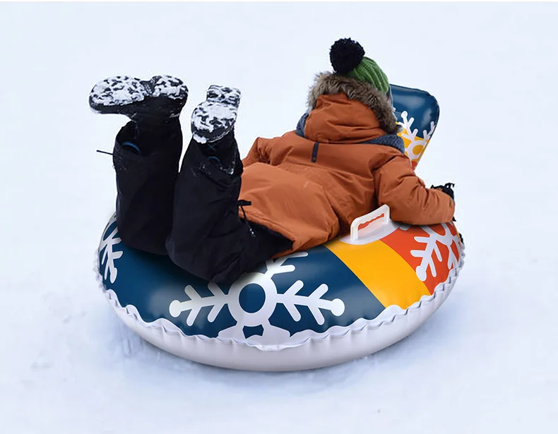 Swimbobo comfort Take Firm Grip Christmas Money Adult and Kids Inflatable Sports Ski Ring Float Snow Tube