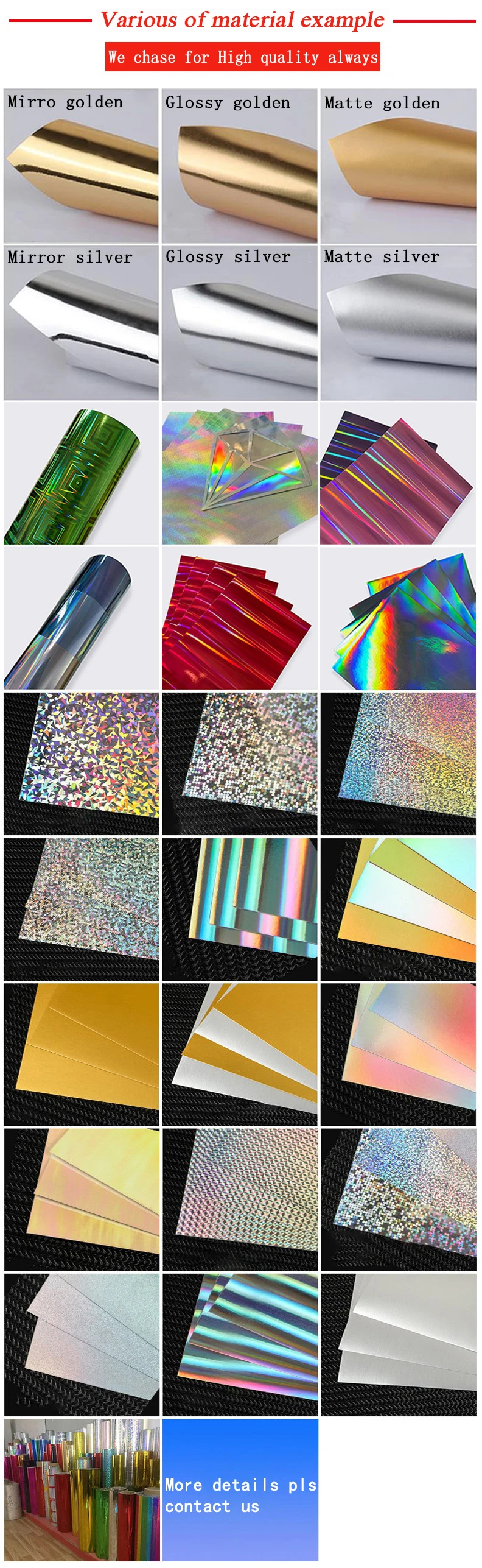 専用　バロリfoil 2枚 Pink Metallic Foil - ITD 6