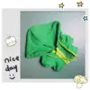 Labubu hooded suit forest green