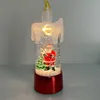 Small water wax red base snowman