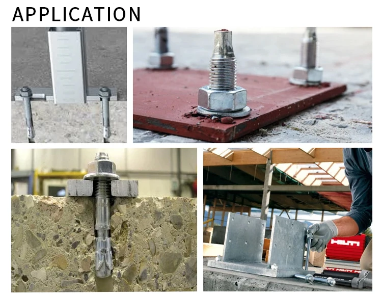 Factory Manufacturing Stainless Steel Concrete Anchors for Securing ...