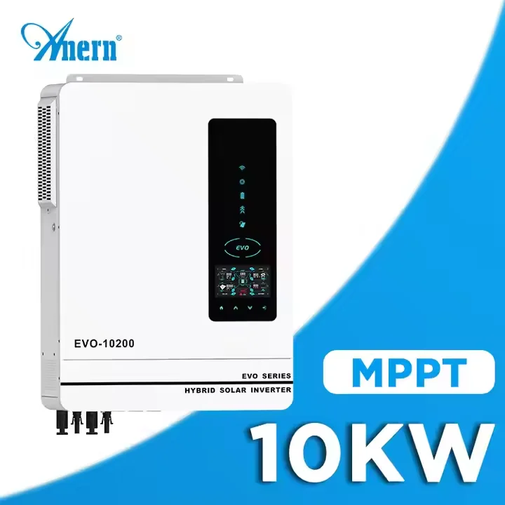 Anern MPPT OFF Grid on Grid Hybrid 7kw 8kw 10kw Solar Inverter