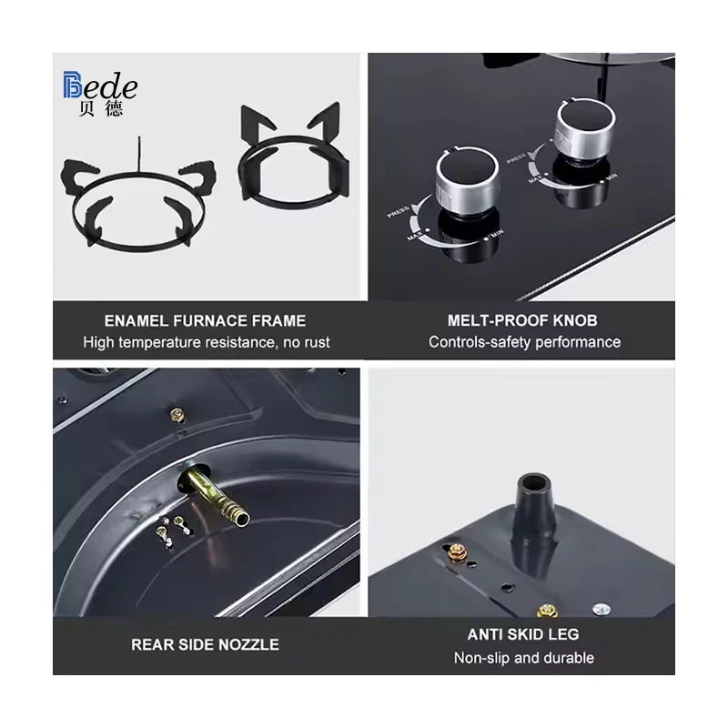 Low Cost Stand Multi-Cooker Cooktop Gas Stove Cooker Euro 2 Burner Kerosene Gas Cooking Stove