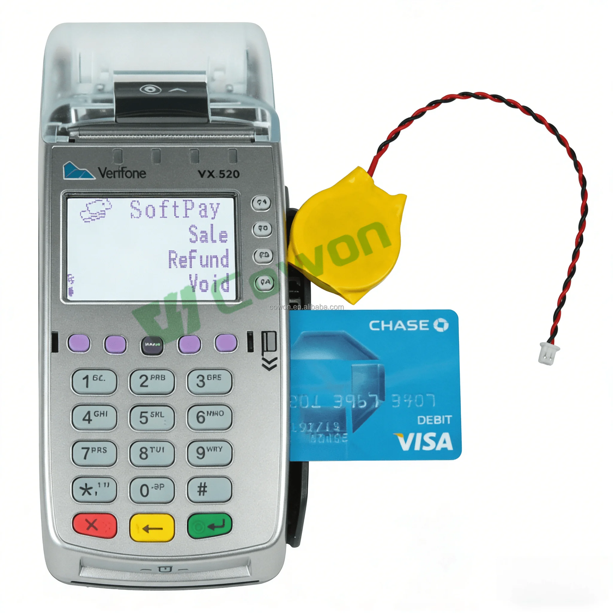 product high quality cr2450 battery with wires and connector for verifone vx520 pos 3v 600mah-13