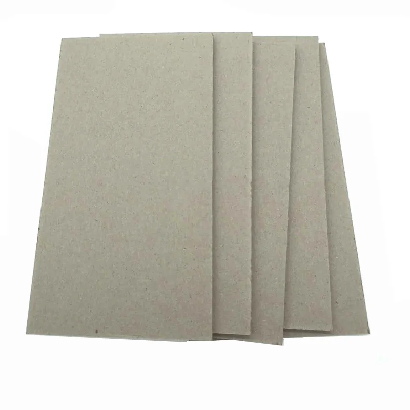 Mixed Pulp Laminated Grey Chipboard Paper Sheets For Calendar Eco Friendly