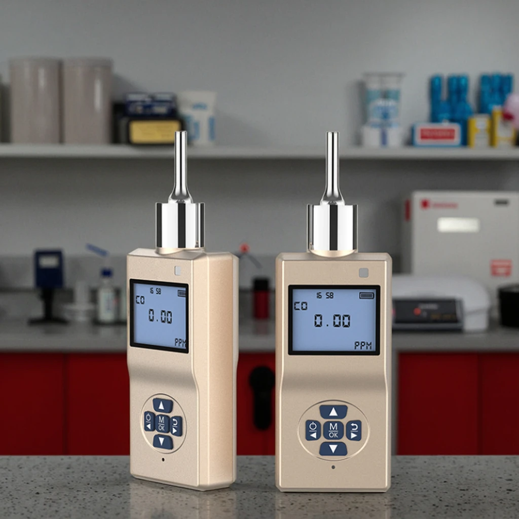 Portable Single Gas Detector for N3 NH3 O3 Handheld Nitrogen Purity Tester with Pump Suction Low Price Gas Leak Detector