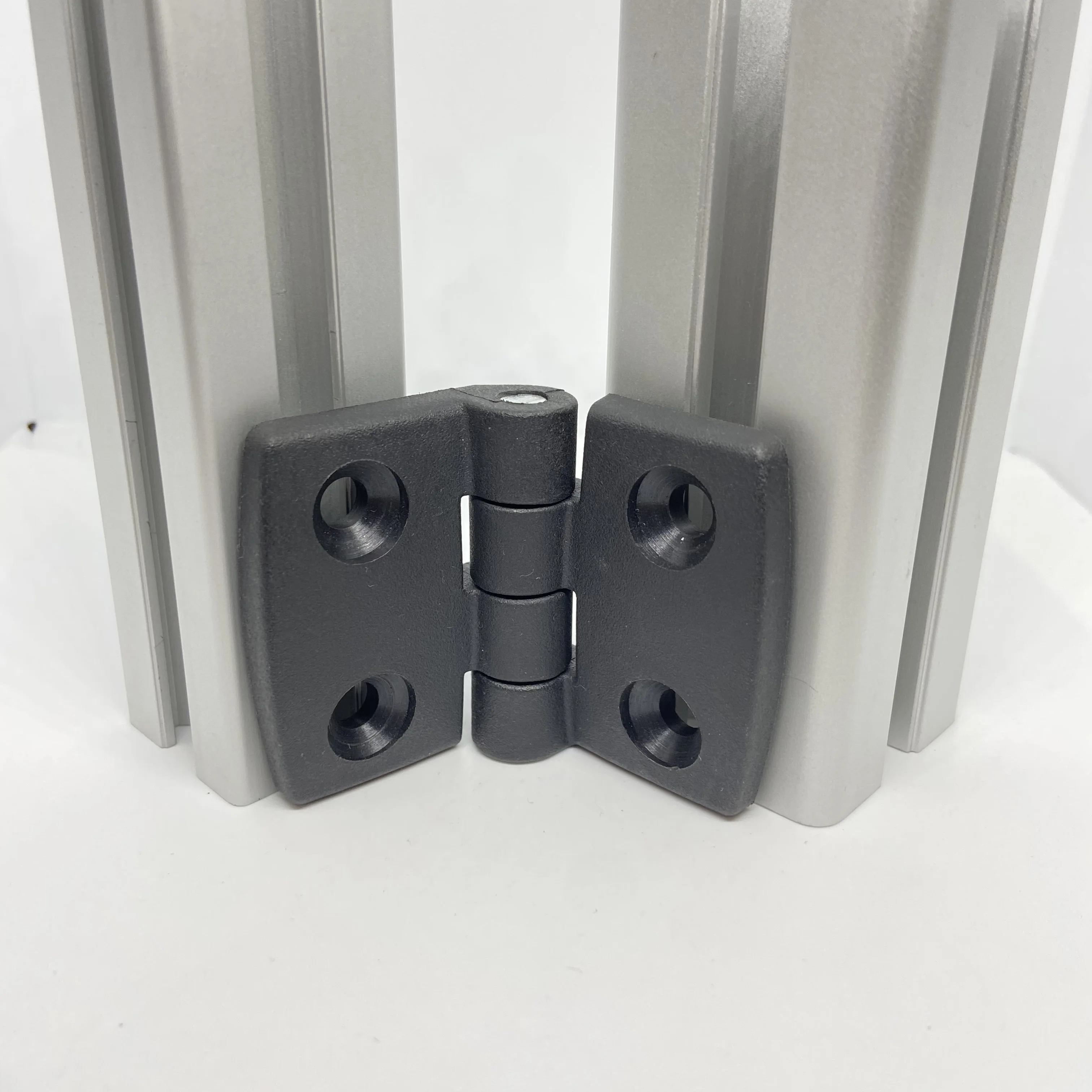 Nylon Swivel Folding Black Hinge For 3030 4040 4545 Aluminum Profile