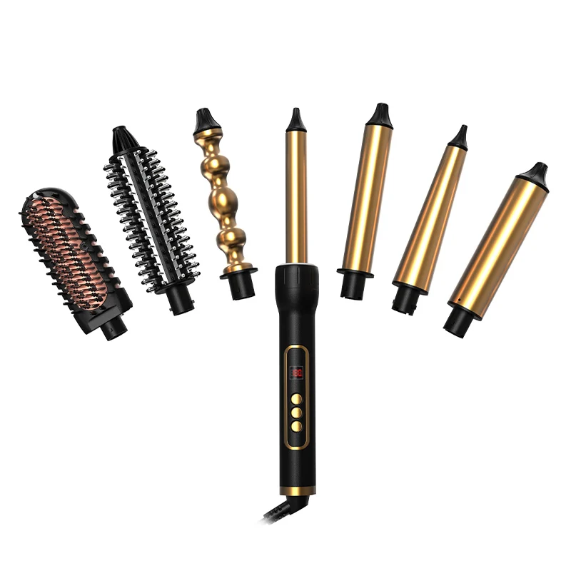 7 in outlet 1 curling wand