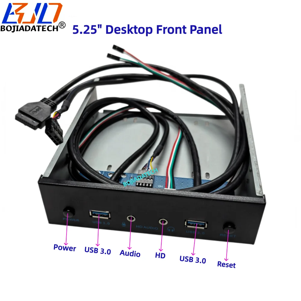 Lettore Di Schede Multifunzione USB 3.0 Da 5.25 Pollici Per PC Con Hub Audio E Porte ESATA - 2